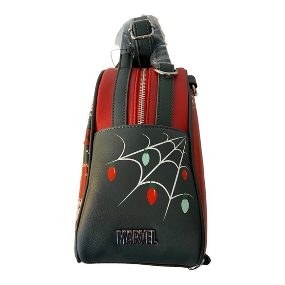 Marvel Spider-Man Glow-n-Dark Christmas Sweater Mini Backpack NWT main image 10